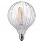 Preview: Nordlux E27 LED Leuchtmittel Avra Stripes Clear Globe 2W